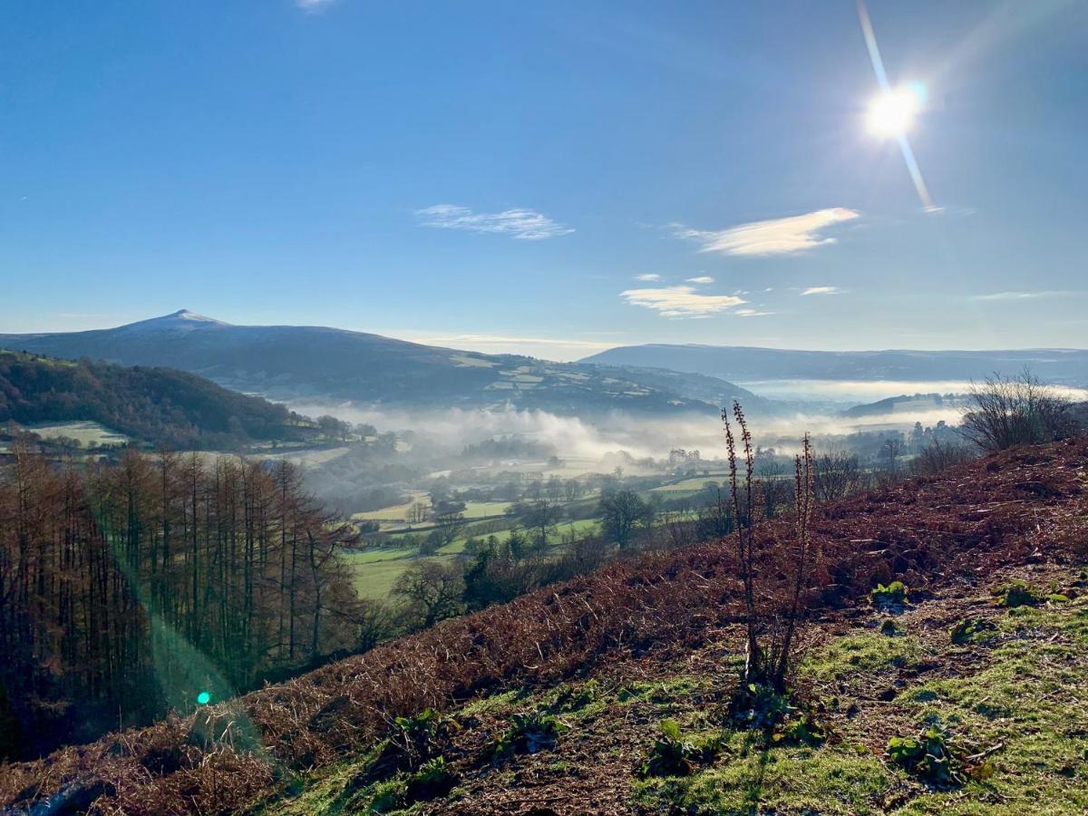 Black Mountains Stylish Hideaway, Nr Crickhowell Llanbedr  Exteriér fotografie